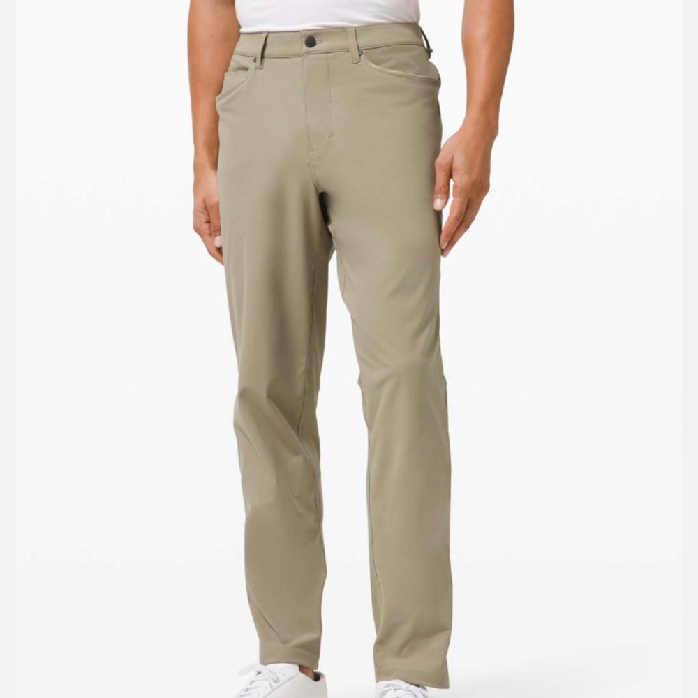 lululemon mens ABC classic pants 34